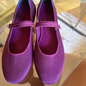 Rothy’s purple mary Jane’s size 9